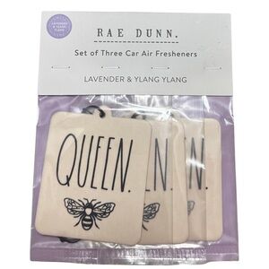 Set of 3 Rae Dunn Queen Bee Lavender & Ylang Ylang Air Fresheners